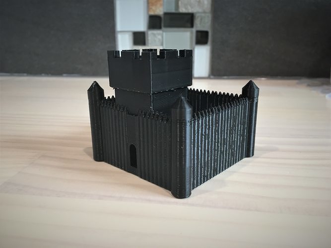 Roman Fort 3D print model