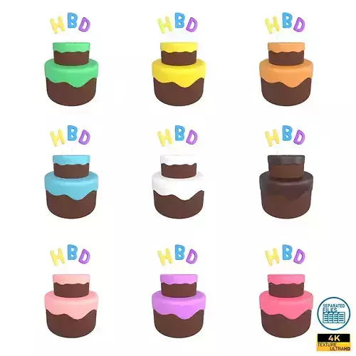 Birthday Cake V1 Pack 01