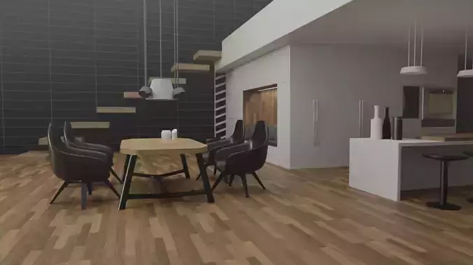 Kitchen Dining Area Architecture 