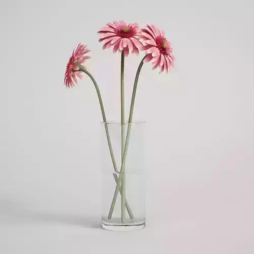 CGAXIS Potted Flowers