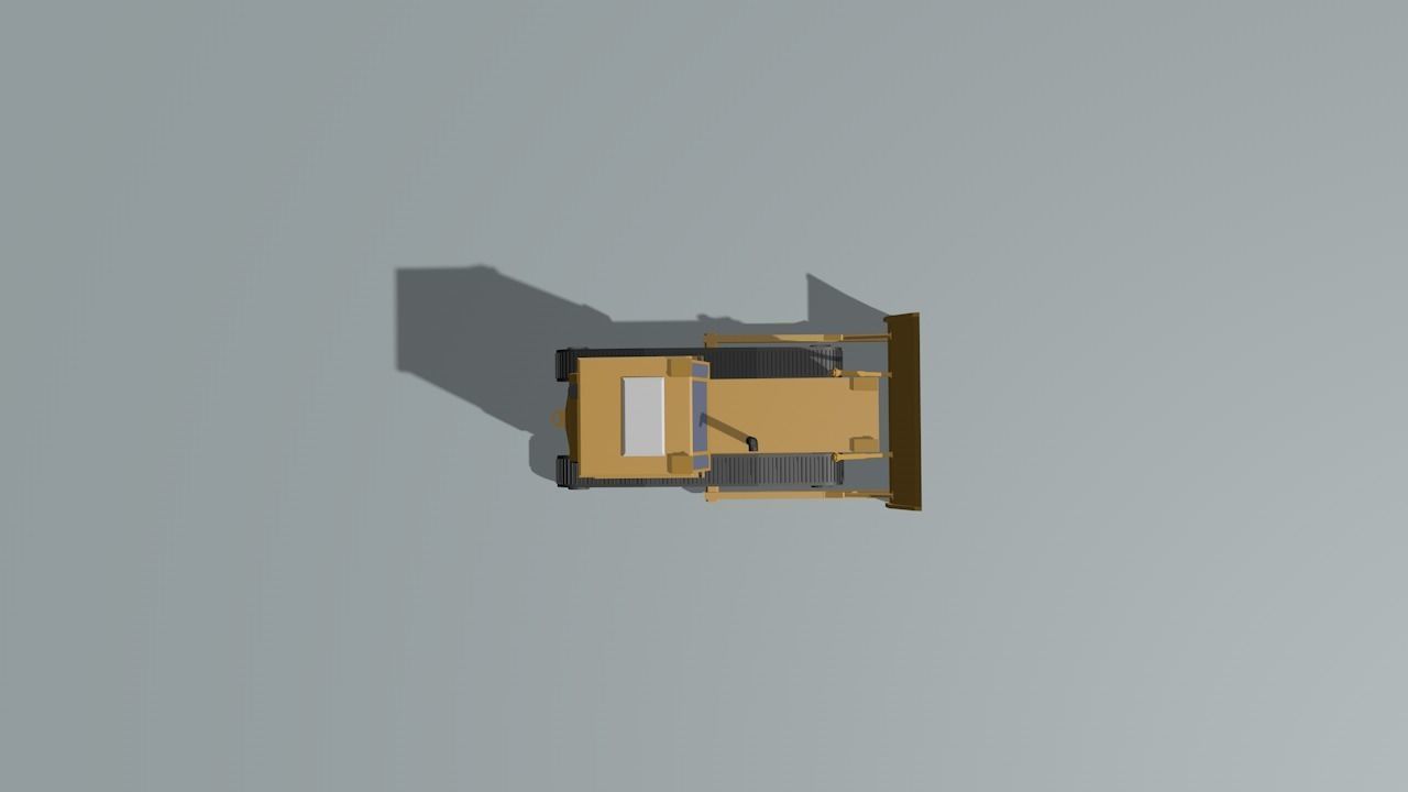 set of construction machines Low-poly 3D model_51