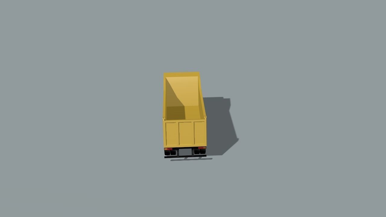 set of construction machines Low-poly 3D model_59