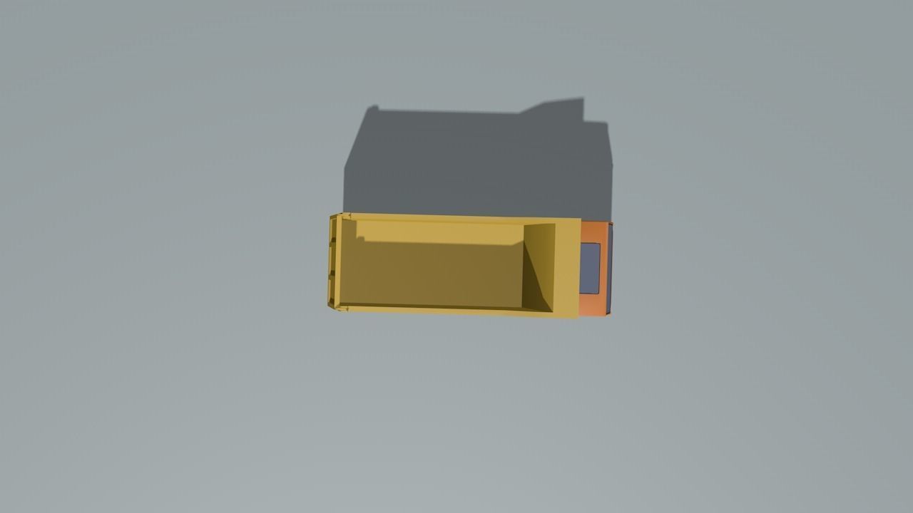 set of construction machines Low-poly 3D model_70