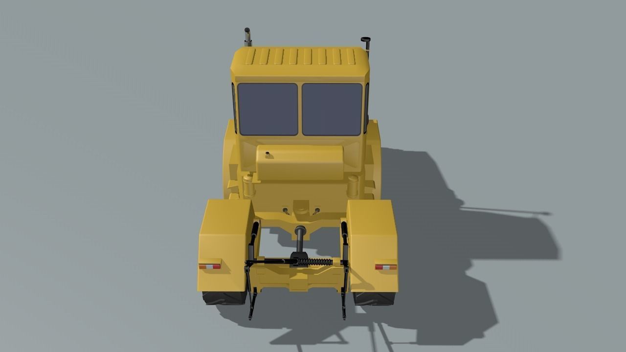 set of construction machines Low-poly 3D model_90