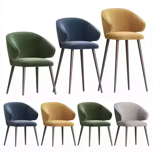 Deephouse Bilbao Chair Set 3D model