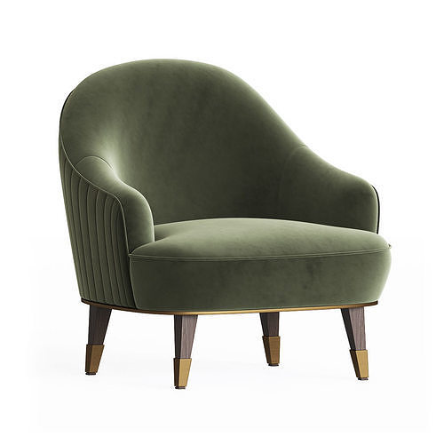 Eden Rock Armchair Roche Bobois 3D model 2