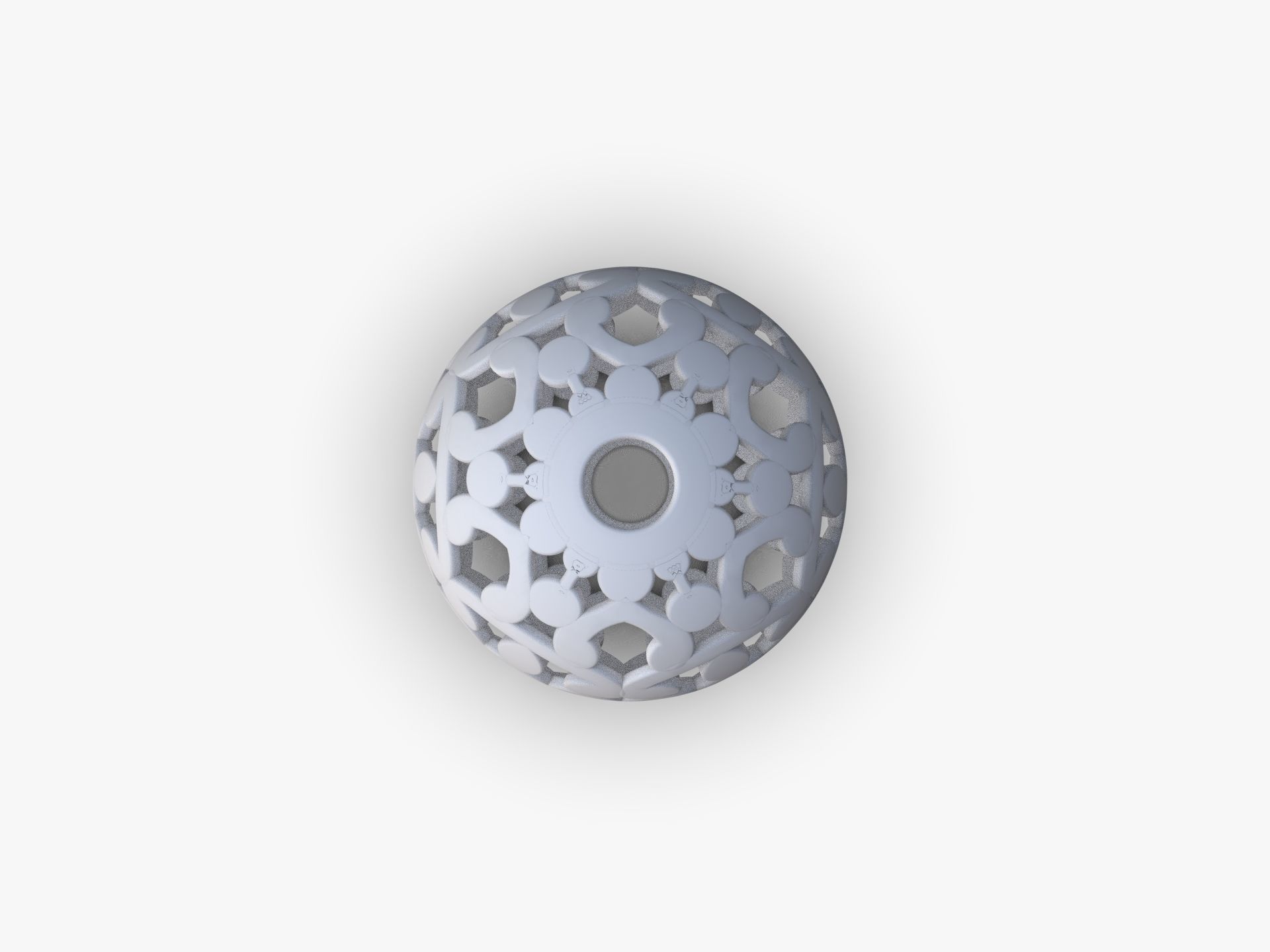 Charm bead 3D print model_5