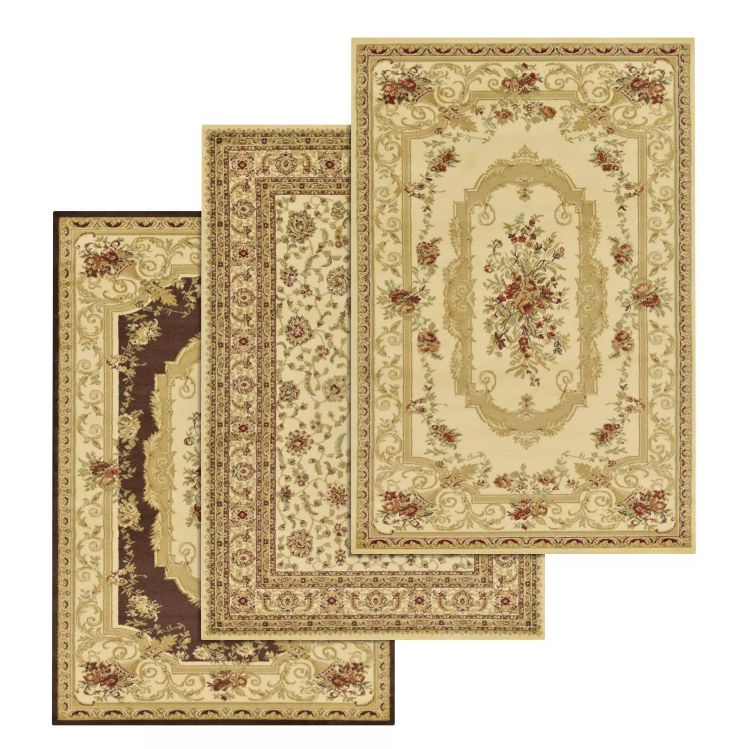 Rug Set 1841 3D model_0
