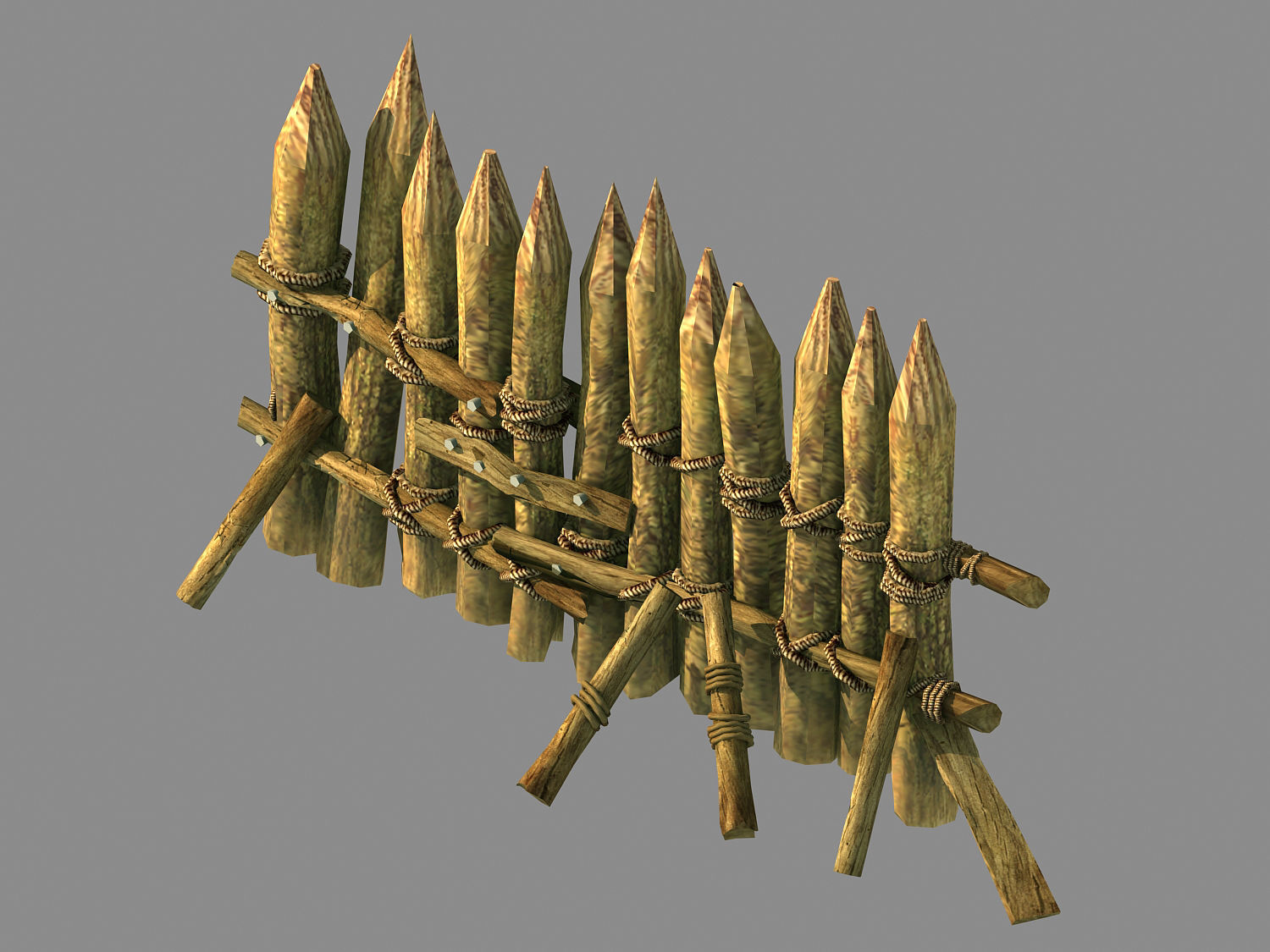 Plank-Bridge 12 3D model_1