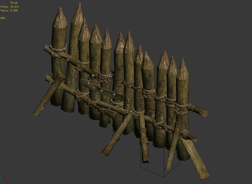 Plank-Bridge 12 3D model_9