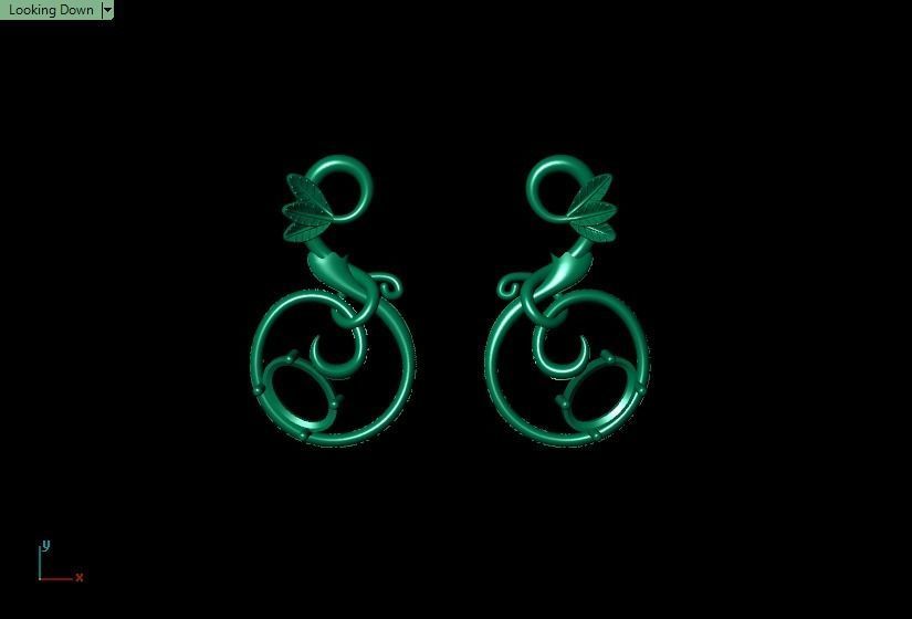 Pomegranate pendant 3D print model_2