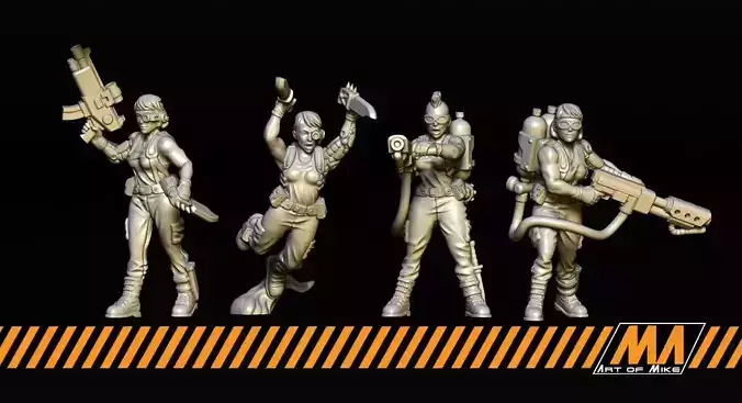 Female Jungle Fighters 