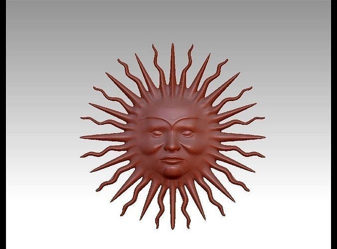 Sun like 3D print model