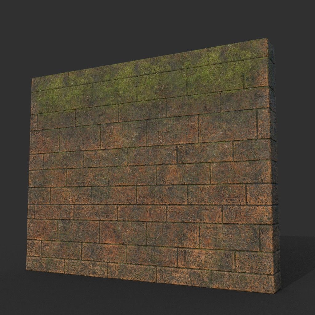 Low poly Ancient Dragon Temple Element Pack - Terracotta Low-poly 3D model_54