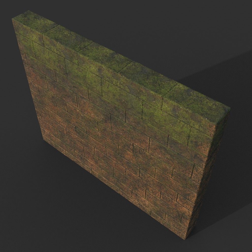 Low poly Ancient Dragon Temple Element Pack - Terracotta Low-poly 3D model_55