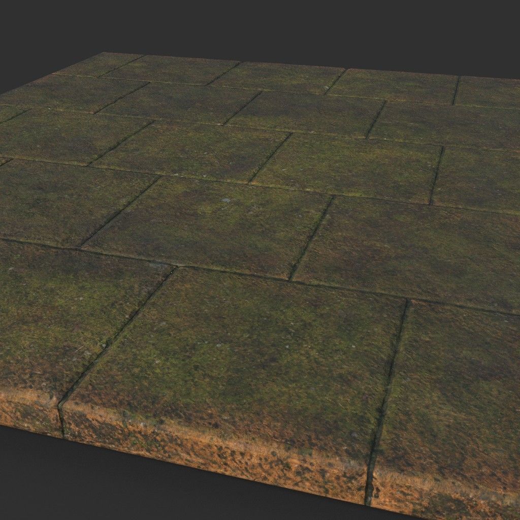 Low poly Ancient Dragon Temple Element Pack - Terracotta Low-poly 3D model_80