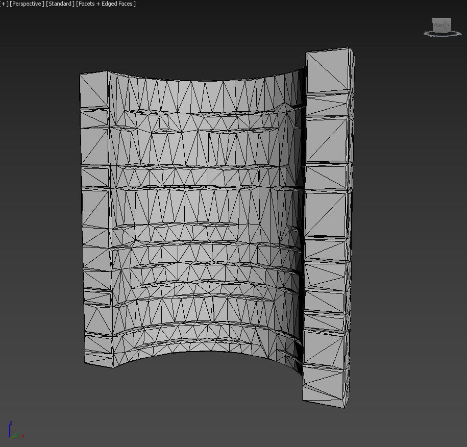 Low poly Ancient Dragon Temple Element Pack - Terracotta Low-poly 3D model_65