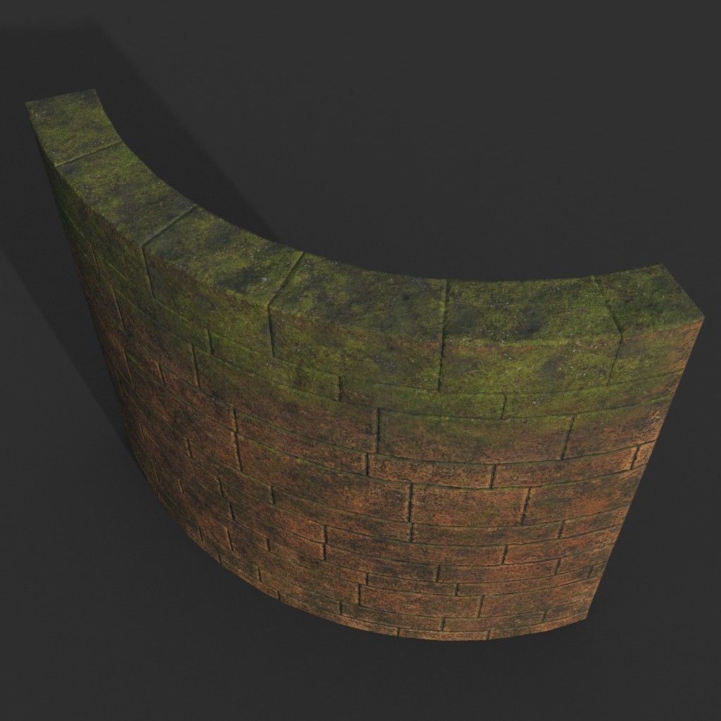 Low poly Ancient Dragon Temple Element Pack - Terracotta Low-poly 3D model_60