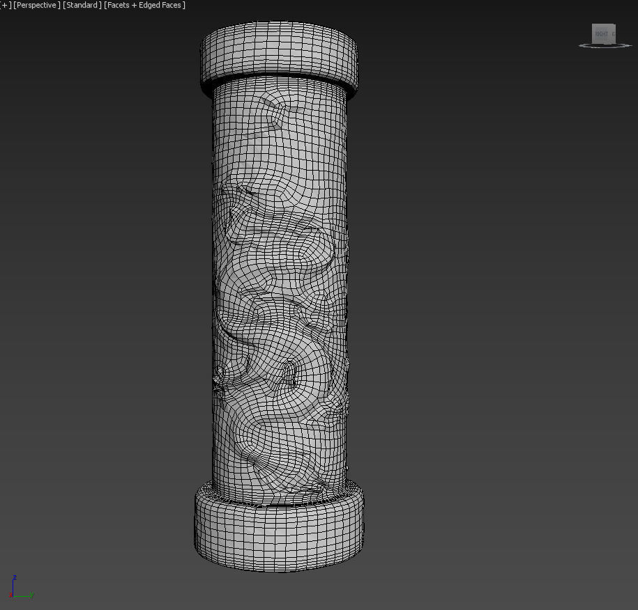 Low poly Ancient Dragon Temple Element Pack - Terracotta Low-poly 3D model_13