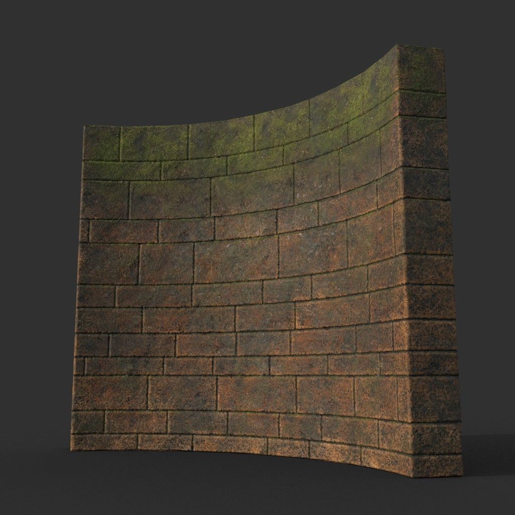 Low poly Ancient Dragon Temple Element Pack - Terracotta Low-poly 3D model_58