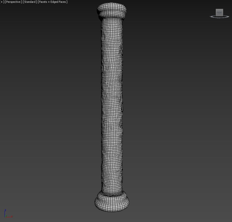 Low poly Ancient Dragon Temple Element Pack - Terracotta Low-poly 3D model_9