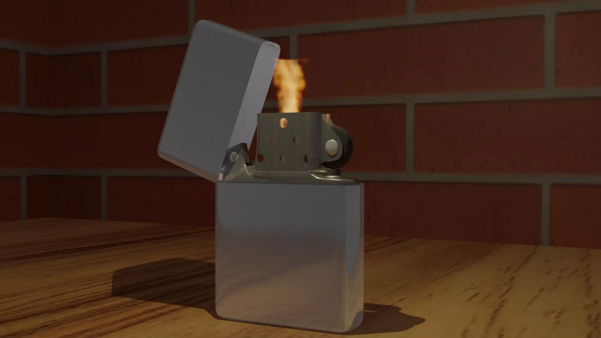 oil lighter 3D model_0