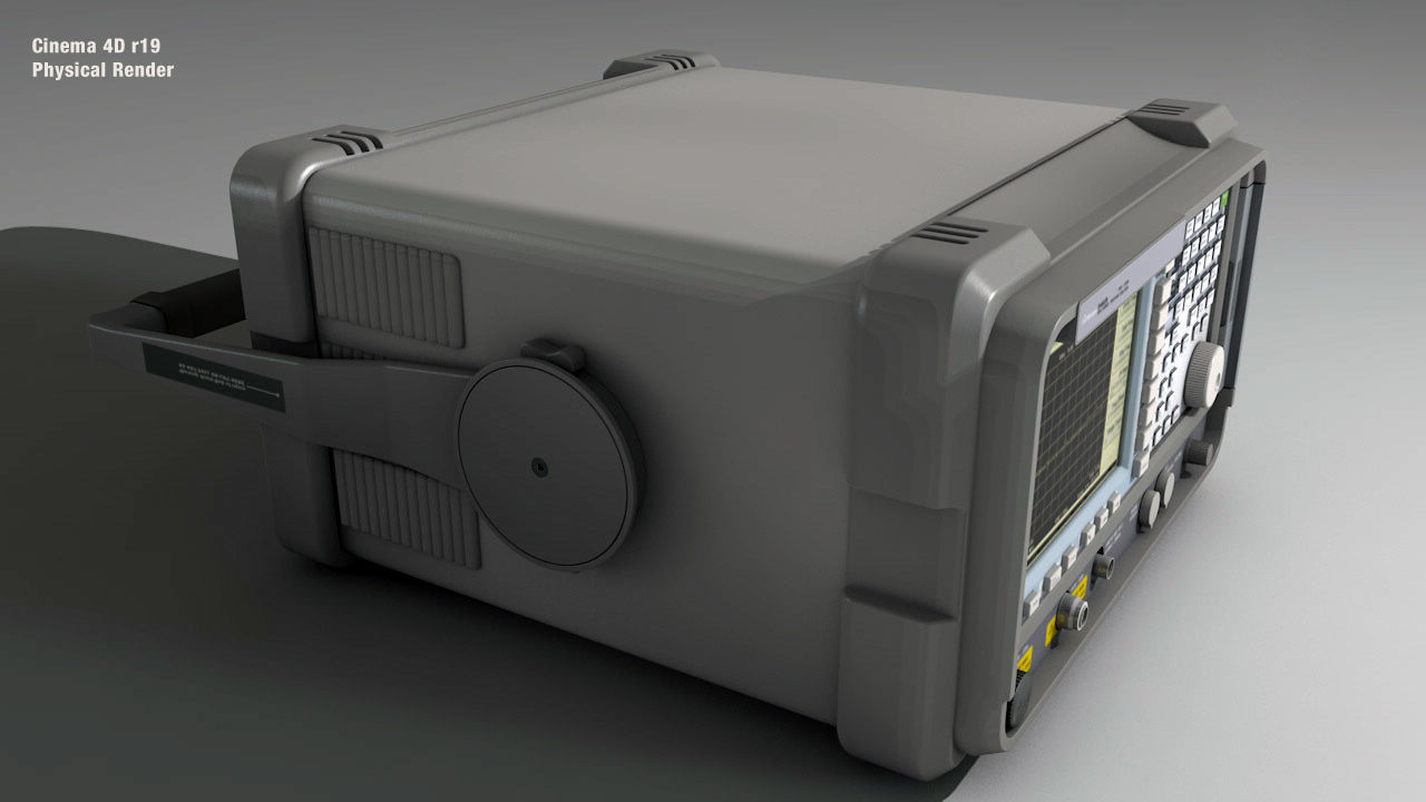 Spectrum Analyzer 3D model_2