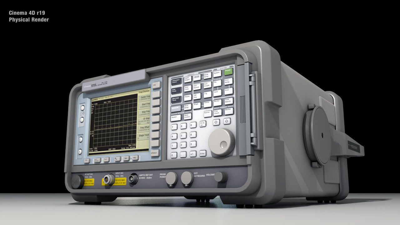 Spectrum Analyzer 3D model_11