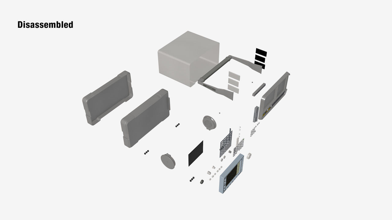 Spectrum Analyzer 3D model_5