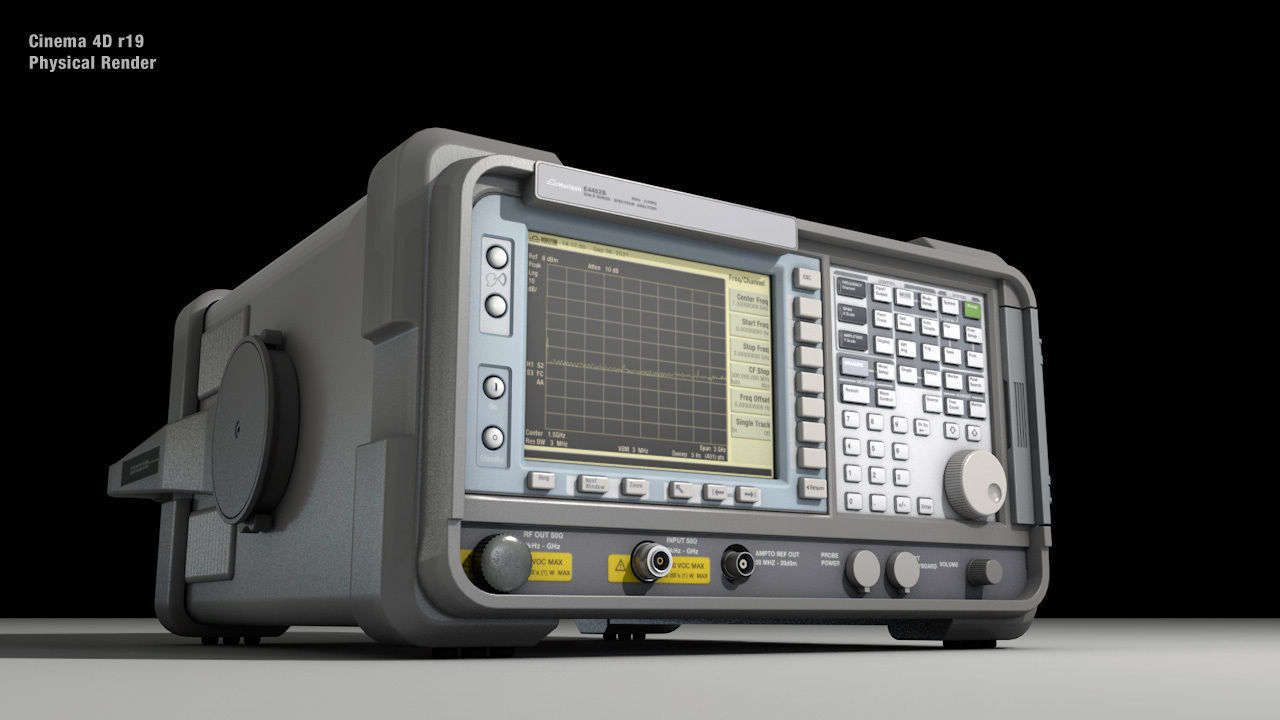 Spectrum Analyzer 3D model_4