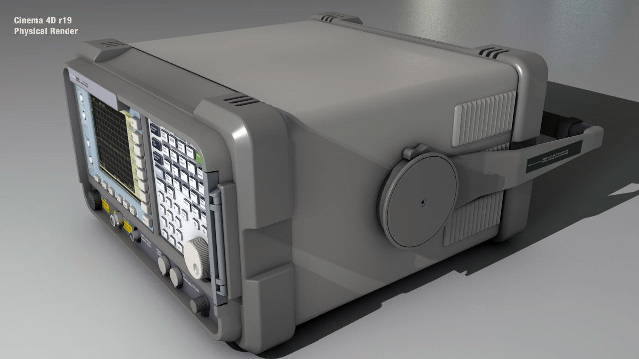 Spectrum Analyzer 3D model_3