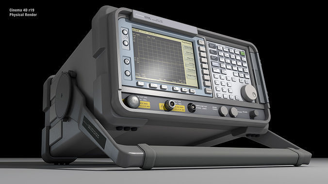 Spectrum Analyzer 3D model