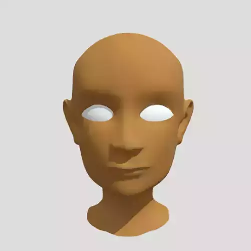 Young male Low poly Character
