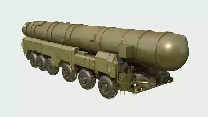 SS-20 Saber RSD10 Pioneer 3D model