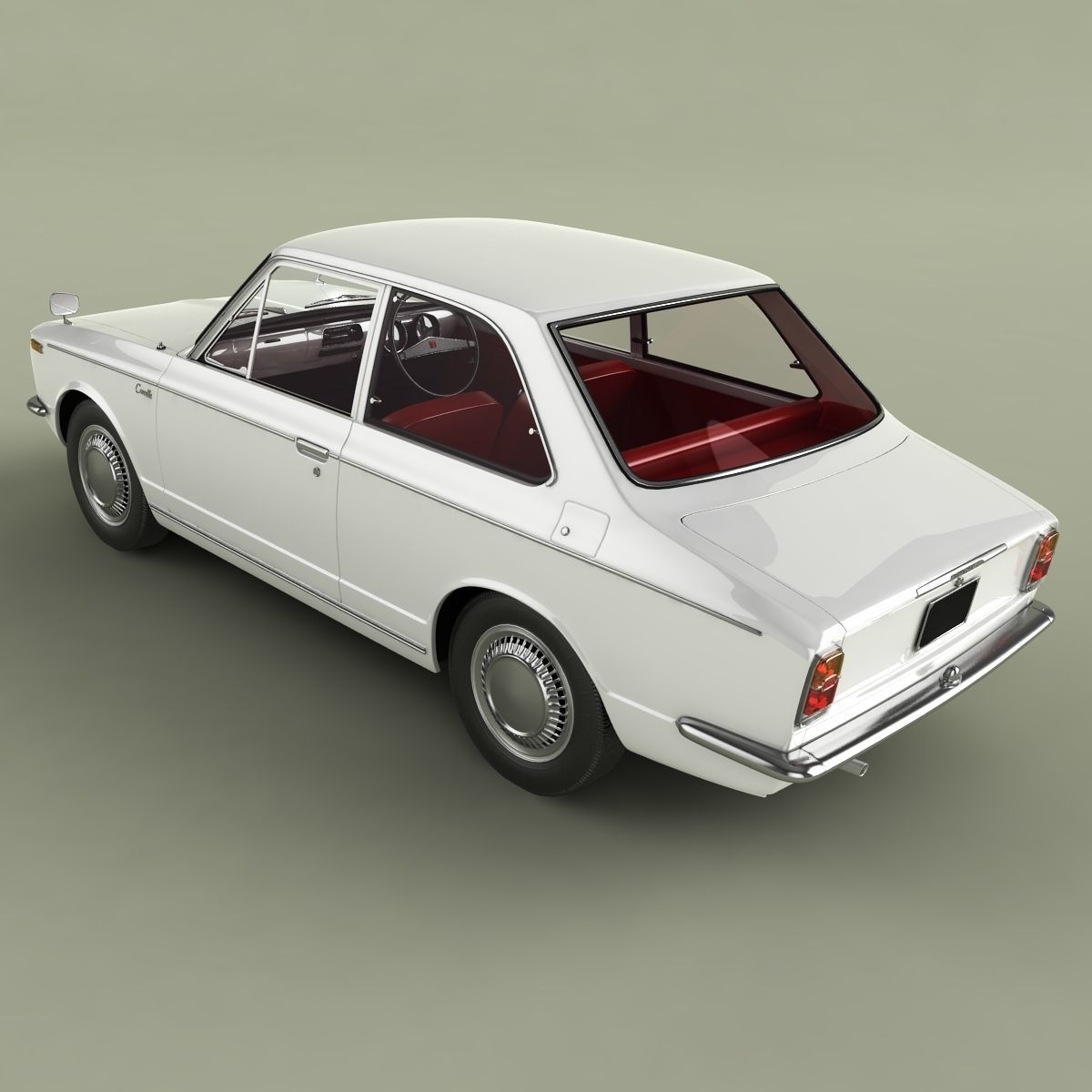Toyota Corolla KE10 3D model_7