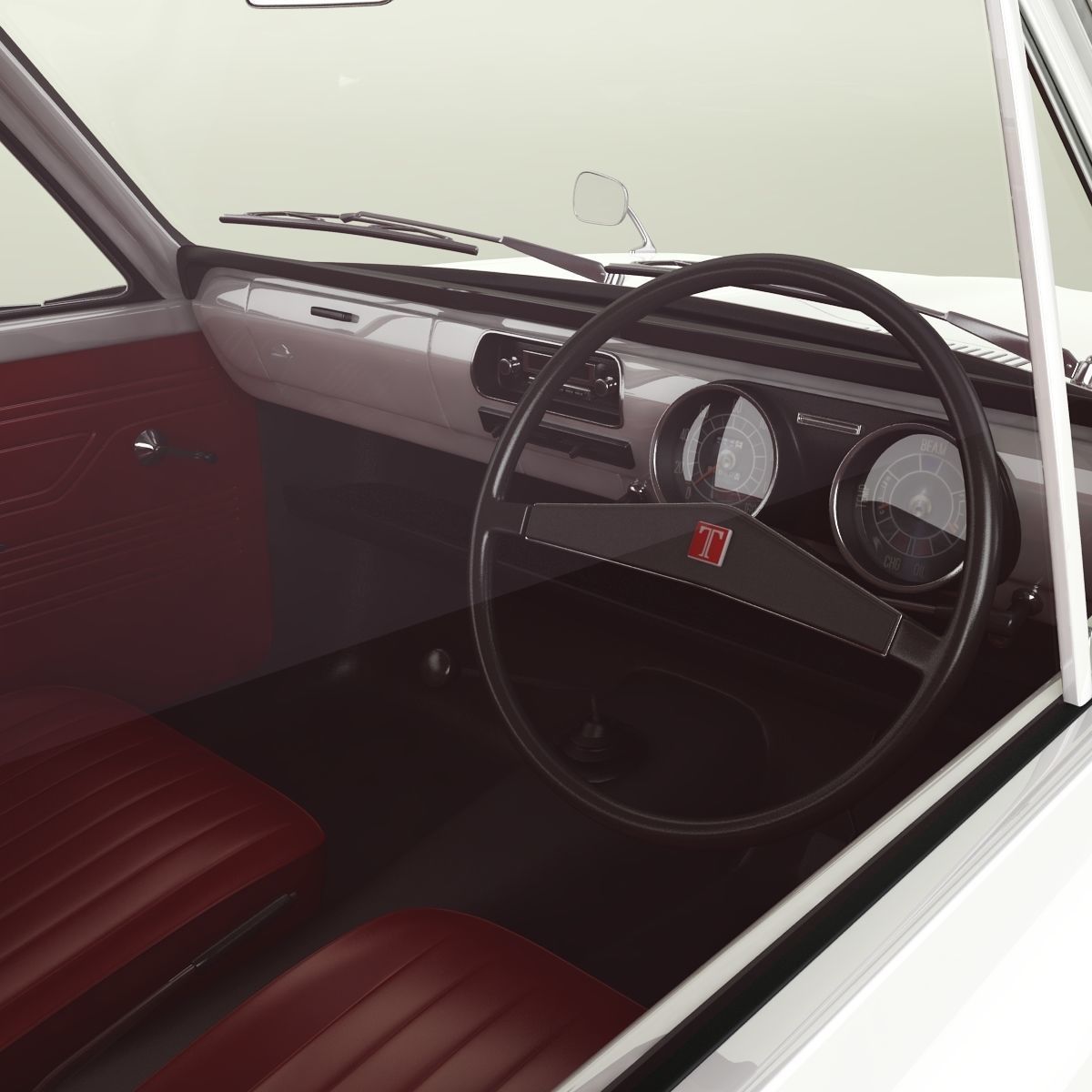 Toyota Corolla KE10 3D model_8