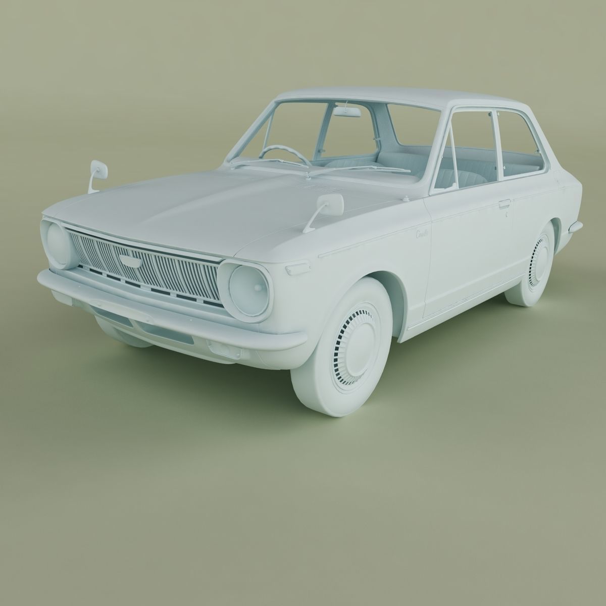 Toyota Corolla KE10 3D model_10
