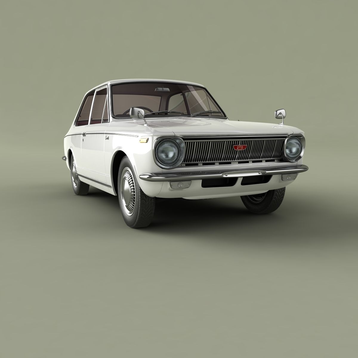 Toyota Corolla KE10 3D model_9