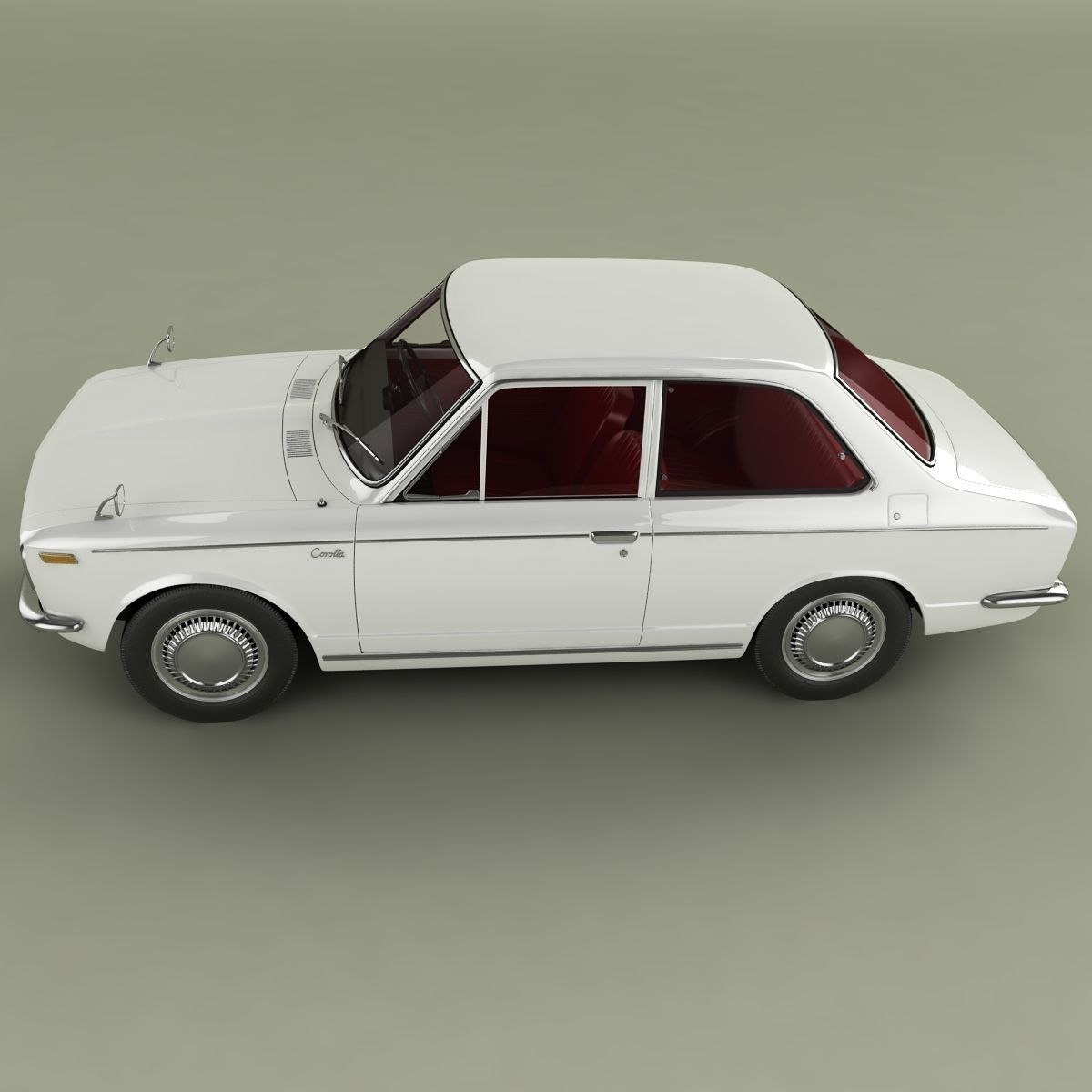 Toyota Corolla KE10 3D model_6