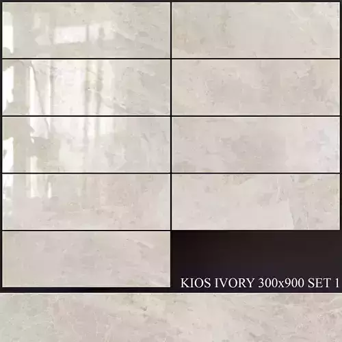 Yurtbay Seramik Kios Ivory 300x900 Set 1