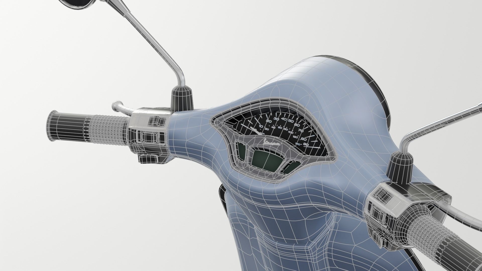 Vespa Primavera 150 2020 3D model_11