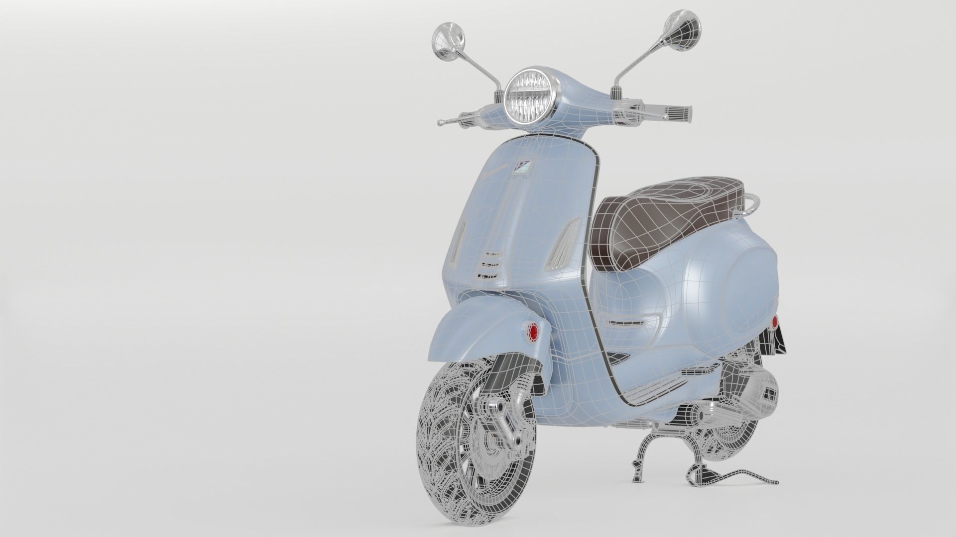 Vespa Primavera 150 2020 3D model_15