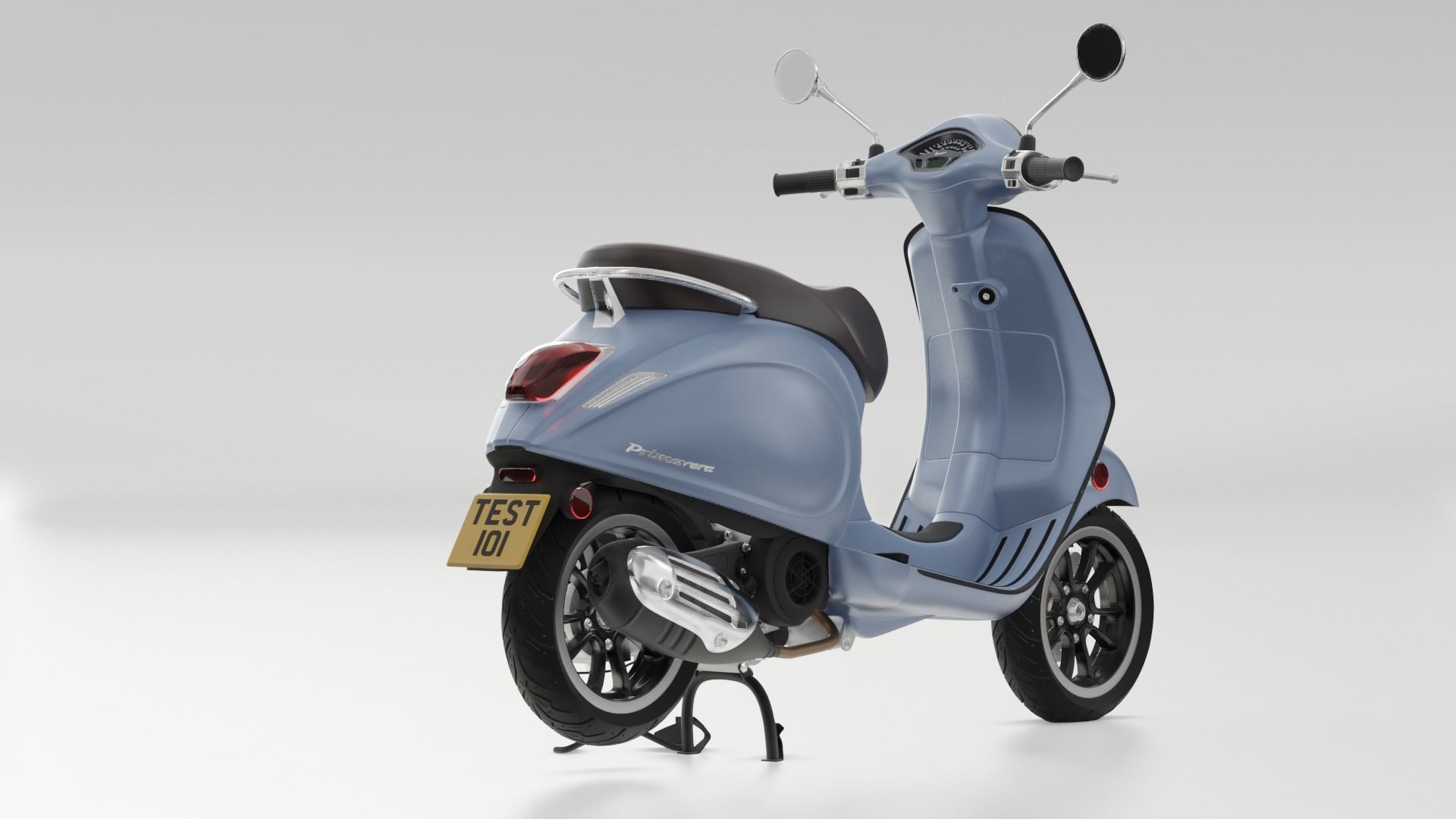 Vespa Primavera 150 2020 3D model_1
