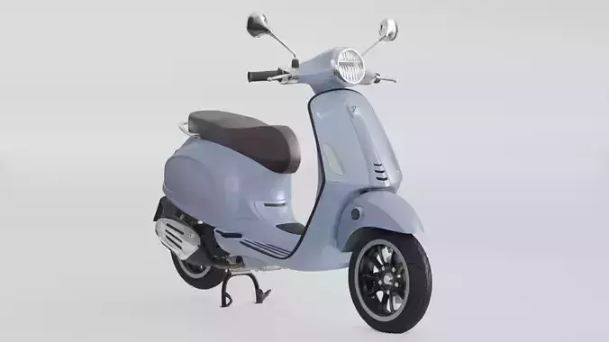 Vespa Primavera 150 2020 3D model