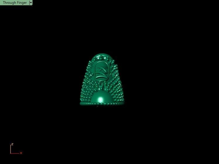 Shoe pendant 3D print model_2