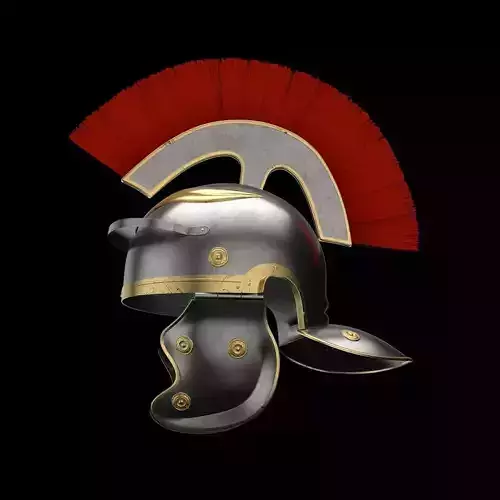 Roman legionnaire helmet
