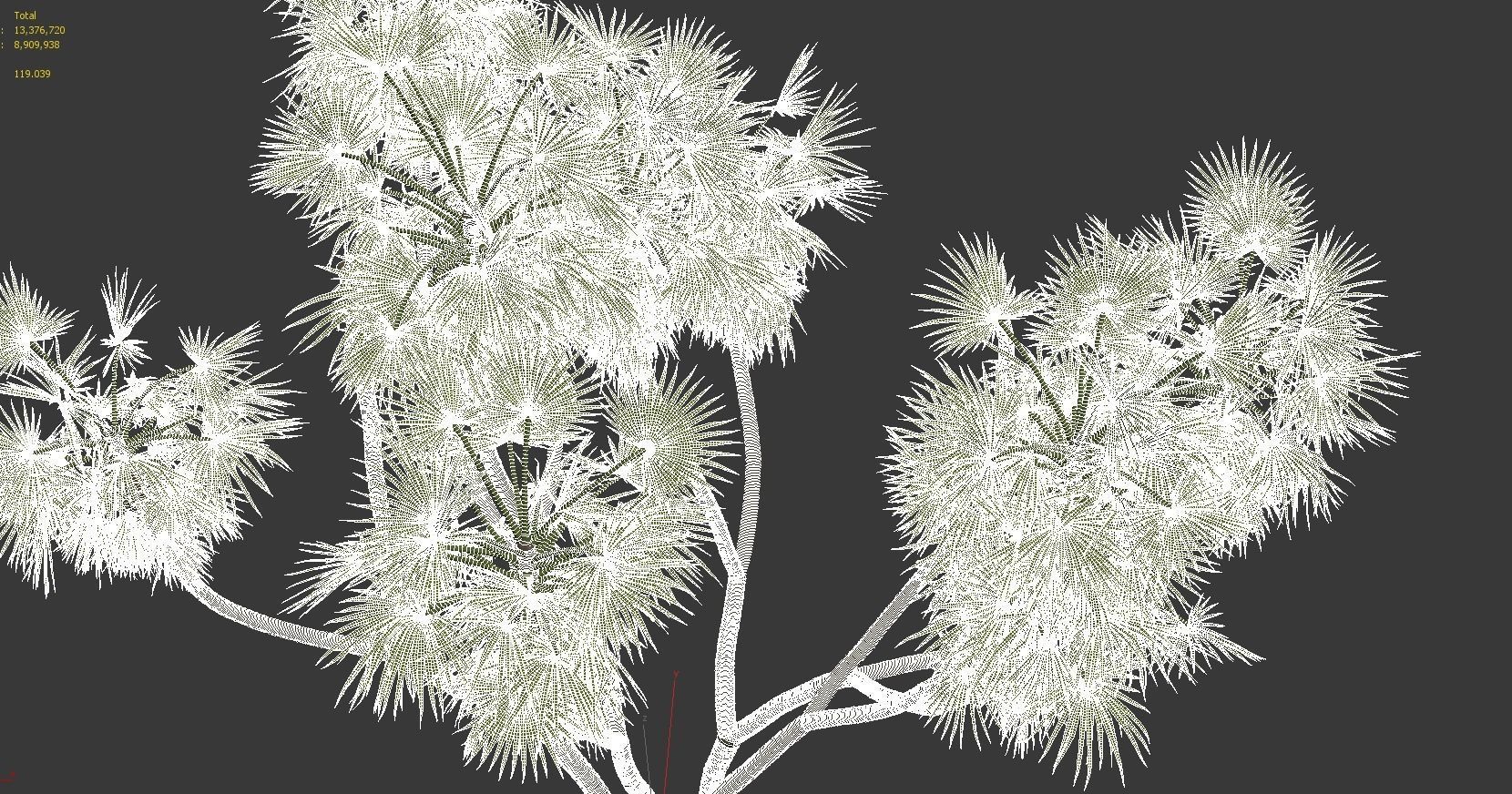 African plants - Include GrowFX and Mesh file 3D model_70