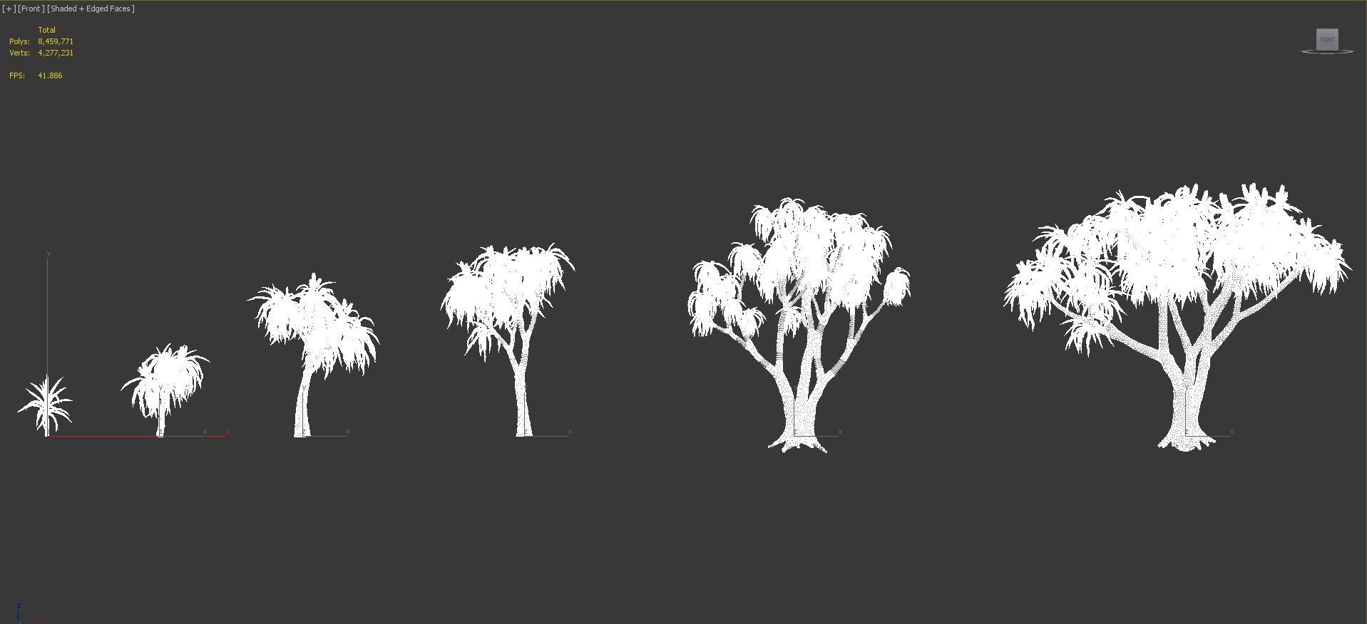 African plants - Include GrowFX and Mesh file 3D model_53