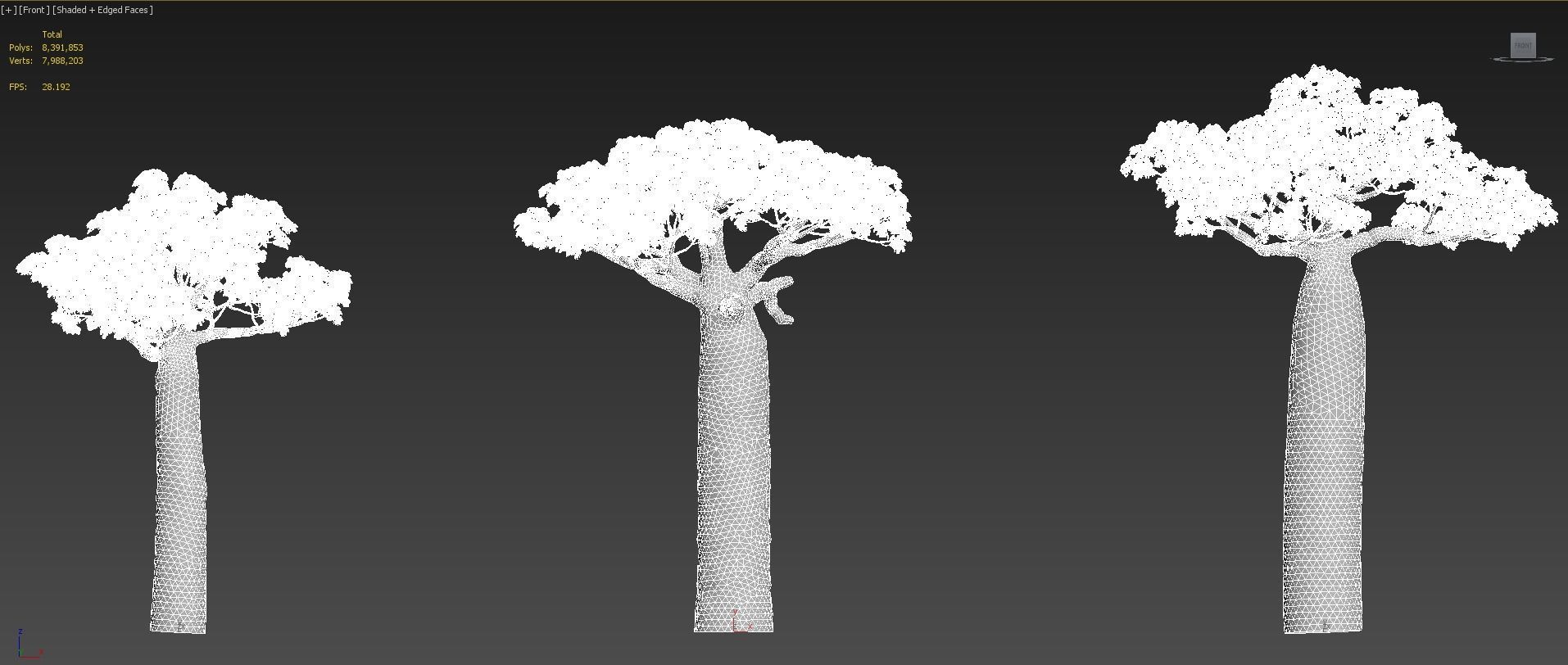 African plants - Include GrowFX and Mesh file 3D model_49