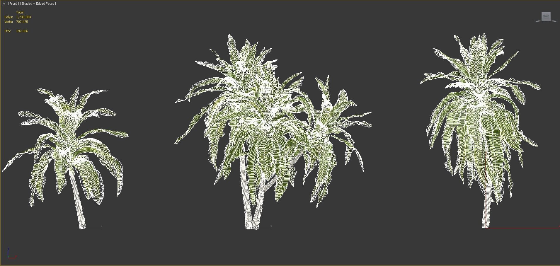African plants - Include GrowFX and Mesh file 3D model_63
